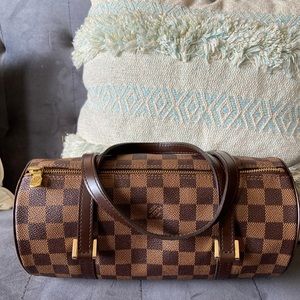 Louis Vuitton Damier Ebene Papillon Bag 26